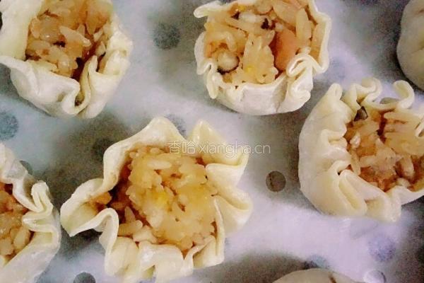 糯米烧麦的做法图解4