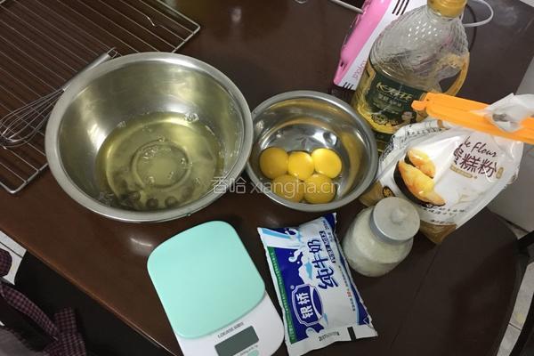 原味蛋糕卷的做法图解1