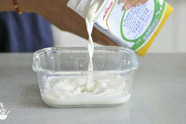 凉爽透心‖木瓜椰奶冻的做法图解5