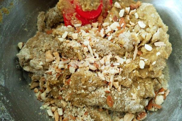杂粮杏仁饼干的做法图解6