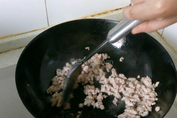 茄子打卤面的做法图解4