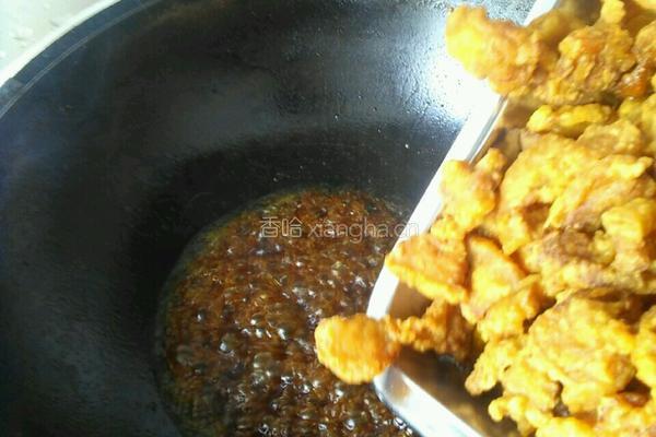 糖醋小酥肉的做法图解4