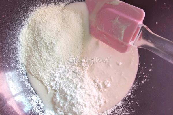 酸奶溶豆豆的做法图解3