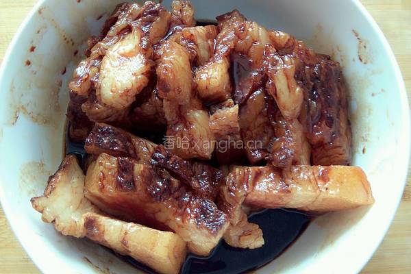 梅干菜扣五花肉的做法图解8