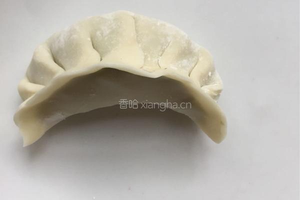 韭菜肉沫饺子的做法图解10