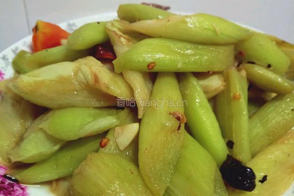 芋苗炒牛肉的做法图解10
