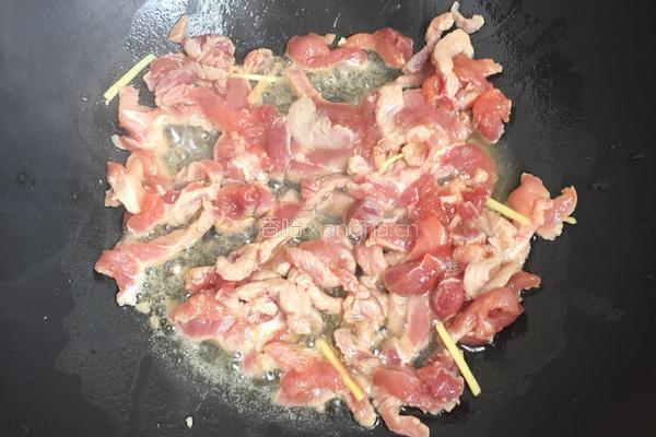 茄子肉丝的做法图解3