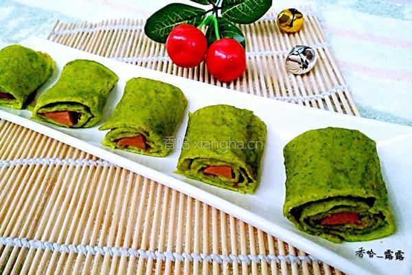 清新黄瓜鸡蛋卷饼的做法图解10