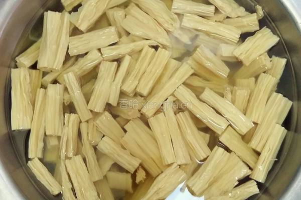 腐竹烧肉的做法图解3