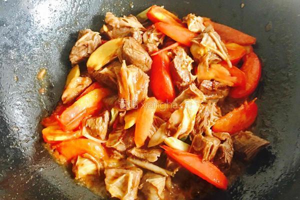 土豆番茄炖牛肉的做法图解16