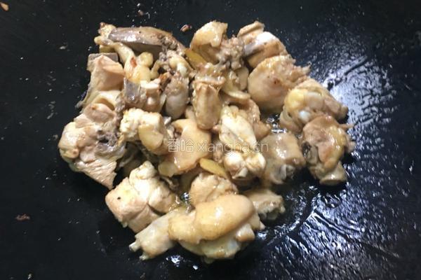 小炒鸡的做法图解4