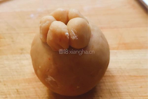 橘子馒头的做法图解10