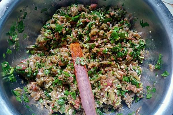 香菜茄子的做法图解6