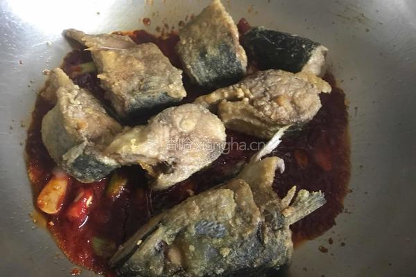 鲅鱼炖萝卜的做法图解12