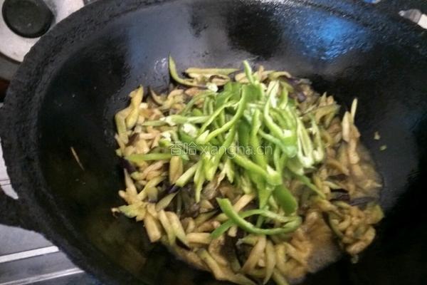 尖椒炒茄丝的做法图解10