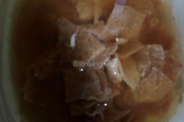 芜爆牛肉的做法图解1