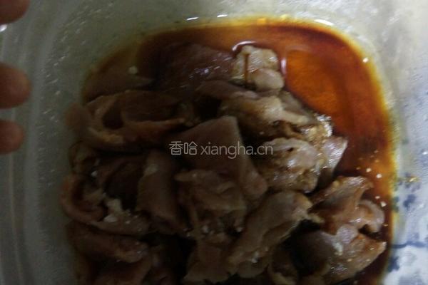 芜爆牛肉的做法图解3