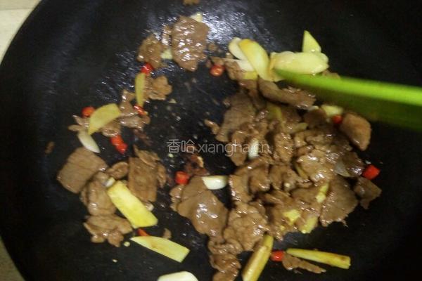 芜爆牛肉的做法图解14