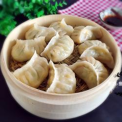 角瓜鸡蛋虾仁蒸饺的做法[图]