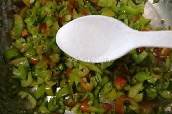 煎面辣椒的做法图解2