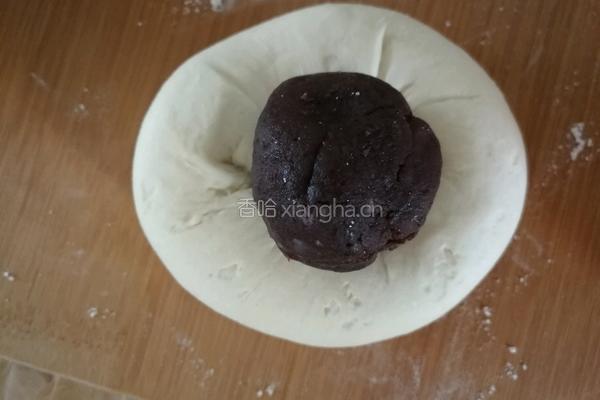 蔬菜汁寿桃（花馍馒头）的做法图解5