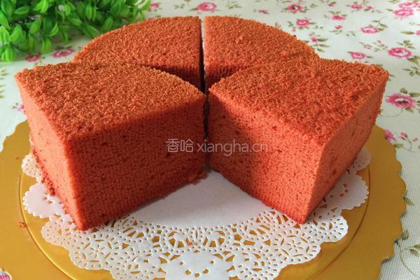 红丝绒蛋糕（六寸）的做法图解17