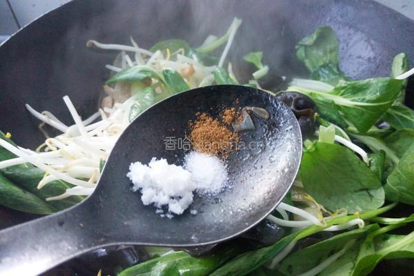 蝴蝶炒面的做法图解9