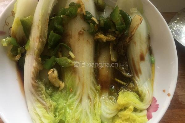 凉拌娃娃菜的做法图解6