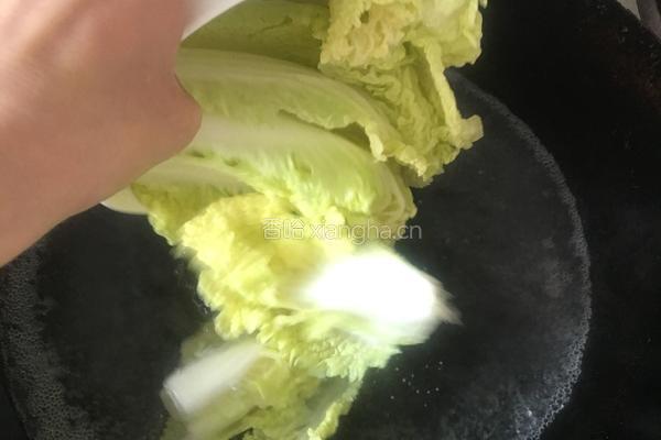凉拌娃娃菜的做法图解4