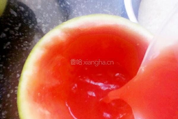 西瓜果冻的做法图解8