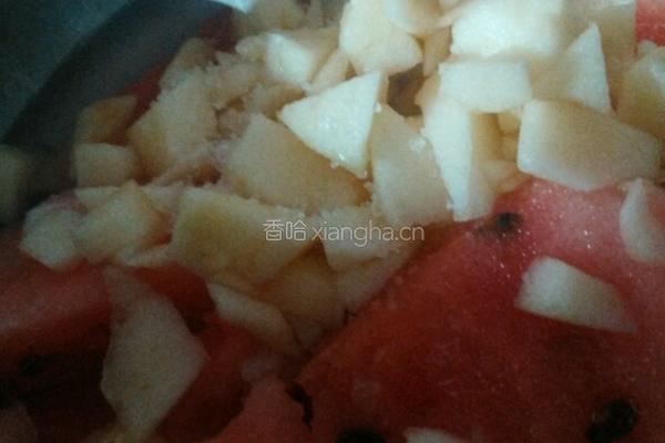 西瓜汤的做法图解4