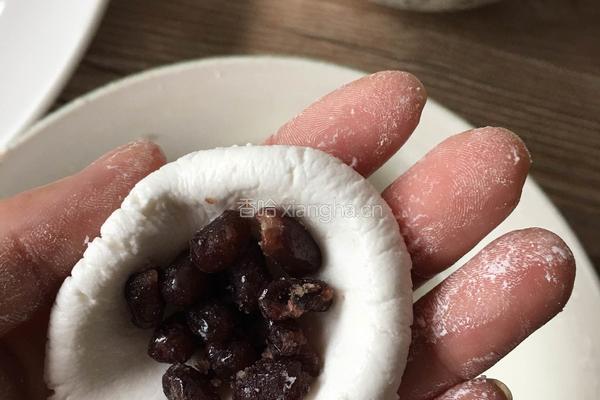 蜜豆桂花汤圆的做法图解4