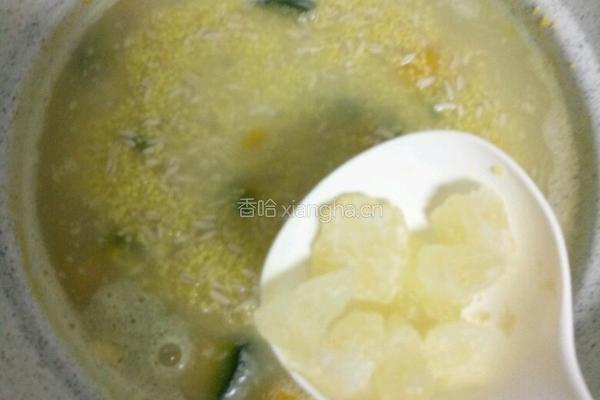 南瓜小米燕麦粥的做法图解6