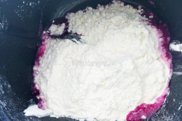 火龙果汁饺子的做法图解4