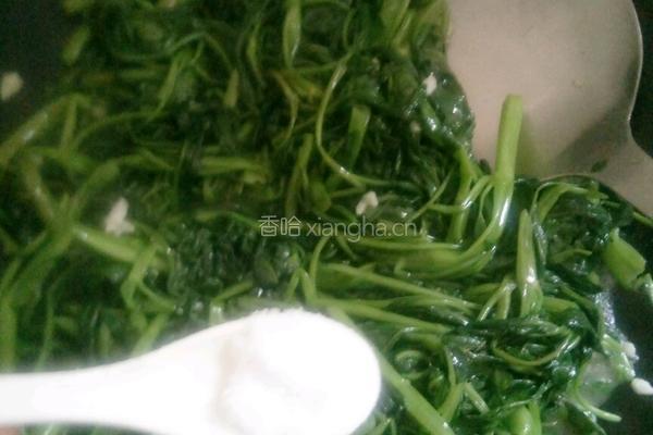 蒜蓉空心菜的做法图解8