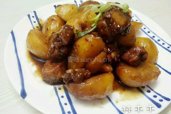 红烧土豆排骨的做法图解6