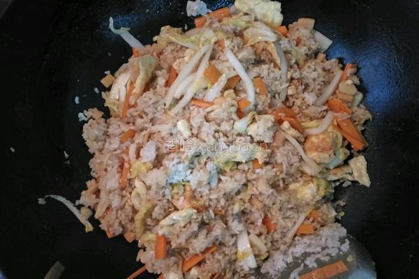 清爽炒饭的做法图解17