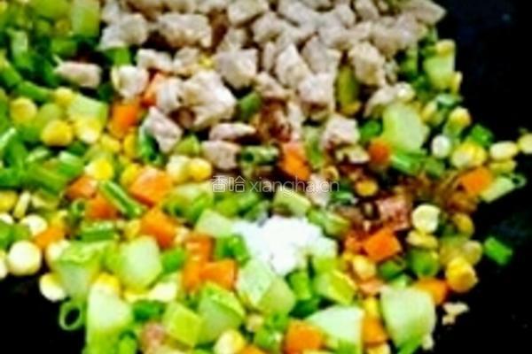 时蔬菜炒肉的做法图解10