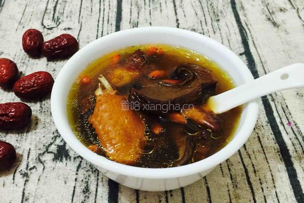 牛肝菌土鸡汤的做法图解10