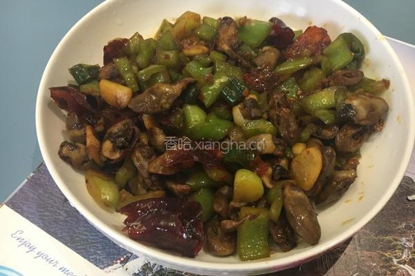 辣炒鸡心的做法图解6