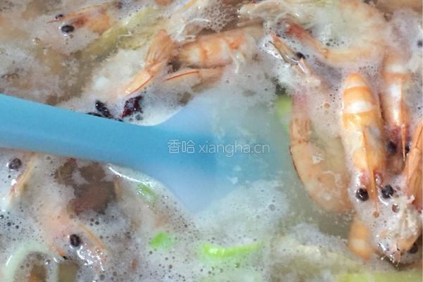 白灼虾的做法图解7
