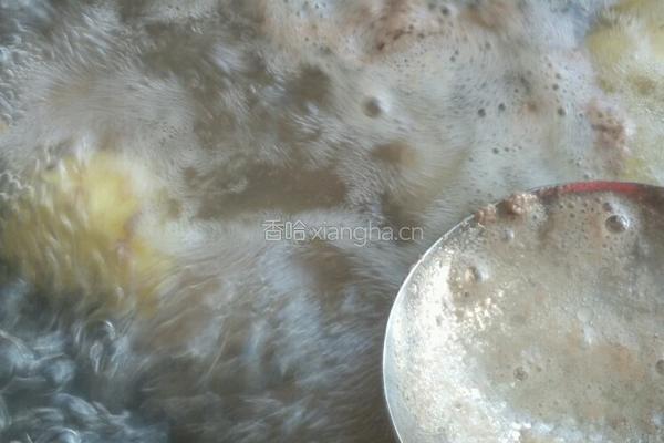 鸭肉煲鲜虫草花的做法图解5