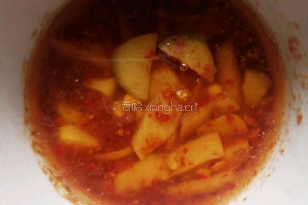 荳釭圈沾酱的做法图解8