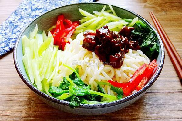 老北京炸酱面的做法图解7