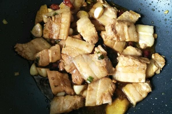 干豆角烧肉的做法图解9