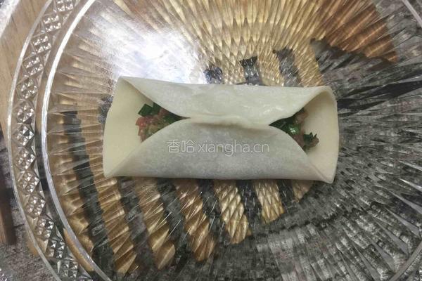 韭菜馅锅贴的做法图解5