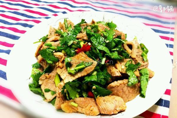 干拌猪肉切片的做法图解10