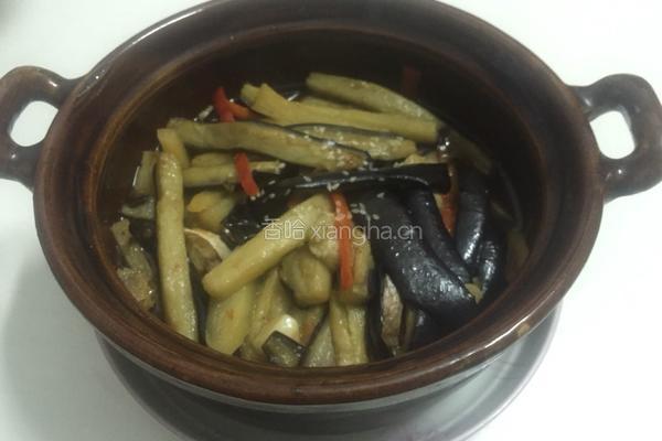 咸鱼茄子煲的做法图解6