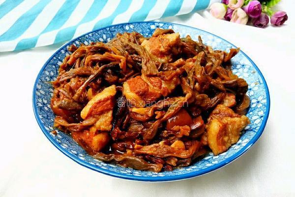 豆角干烧五花肉的做法图解10