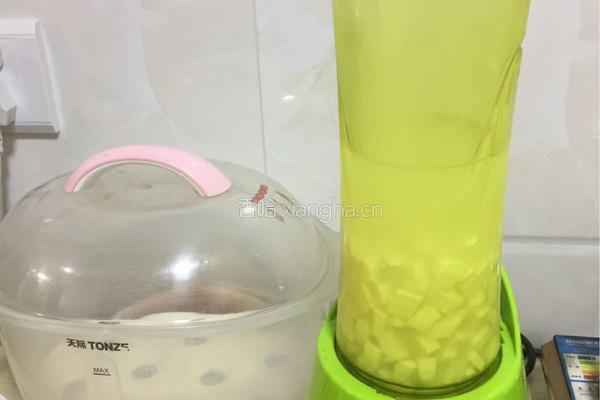 木瓜椰子冻的做法图解4